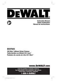DEWALT DCST925 - Grass trimmer