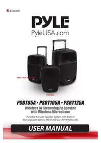 Notice Pyle PSBT105A Haut-parleur