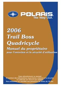 POLARIS Trail Boss Quadricycle (2006) - Quad