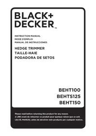 BLACK &amp; DECKER BEHTS125 - Taille-haies
