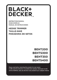 BLACK &amp; DECKER BEHTS300 - Hedge trimmers
