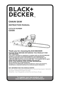 BLACK &amp; DECKER CS1518 - Electric saw