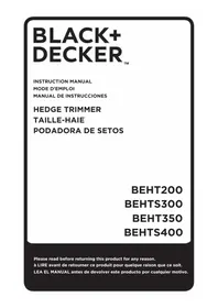 BLACK &amp; DECKER BEHT350 - Hedge trimmers