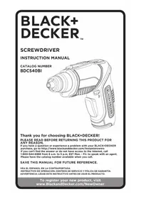 BDCS40BI BLACK & DECKER