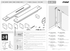 Notice Reer WALLFLEX 46060 Barrière de sécurité enfant