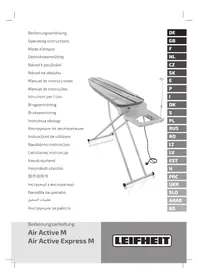 Notice Leifheit AIRACTIVE EXPRESS M 76141 Bügelbrett