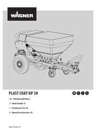 Notice WAGNER PLASTCOAT HP 30 Pistolet à peinture