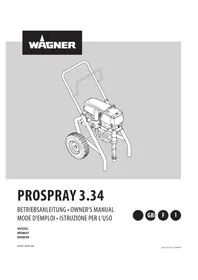 Notice WAGNER PROSPRAY 3.34 Paint spray