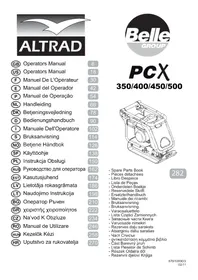 Notice Lescha BELLE PCX 500 Plaque vibrante