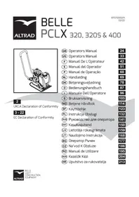 Notice Lescha BELLE PCLX 400 Plaque vibrante