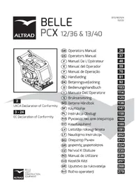Notice Lescha BELLE PCX 1340 Plaque vibrante