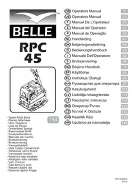 Notice Lescha BELLE RPC 4560 Plaque vibrante