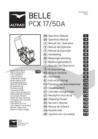Notice Lescha BELLE PCX 1750A Plaque vibrante
