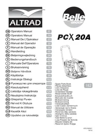 Notice Lescha BELLE PCX 20A Plaque vibrante