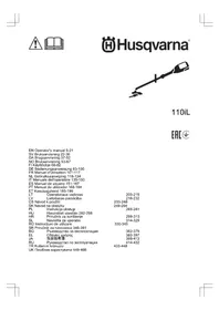 Notice HUSQVARNA 110IL Débroussailleuse