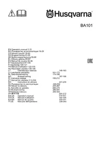 Notice HUSQVARNA BA101 Débroussailleuse