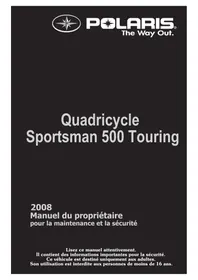 POLARIS Sportsman 500 Touring Quadricycle (2008) - Quad