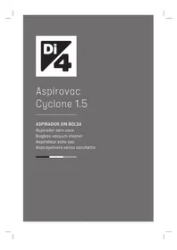 Notice Di4 ASPIROVAC CYCLONE 1.5 Aspirateur