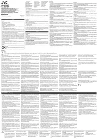 Notice JVC HAS31BTB Casque audio