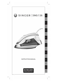 Notice SINGER SNG 7.26 Hierro