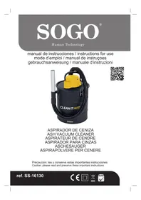 Notice Sogo SS16130 Aspirador