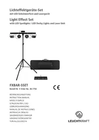 Notice IMG STAGE LINE FXBAR5SET Maszyna efektów