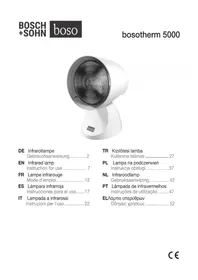 Notice BOSO BOSOTHERM 5000 Lampe infrarouge