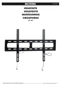 Notice Biltema 246910 Meuble TV