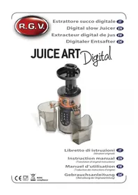 Notice RGV JUICE ART DIGITAL Extracteur de jus