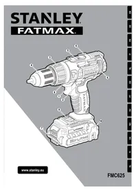 Notice STANLEY FMC625 Perceuse