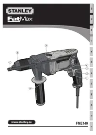 Notice STANLEY FME140 Perceuse