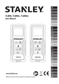 Notice STANLEY TLM99SI Atstumo matuoklis