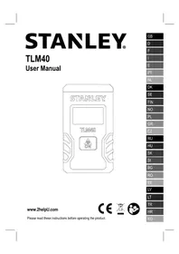 Notice STANLEY STHT77666 Atstumo matuoklis