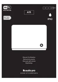 Notice AUDIO PRO A15 Station d'acceuil