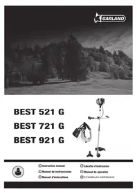Notice GARLAND BEST 921GV18 Coupe-herbe