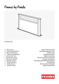 Notice FRANKE FS DW 866 XS Hotte