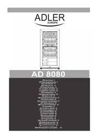 Notice ADLER AD 8080 Bodega