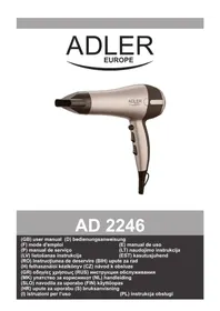 Notice ADLER AD 2246 Suszarka do włosów