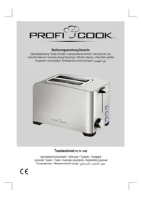 Notice PROFICOOK PCTA 1082 Grille pain