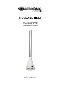 Notice Sonnenkönig NOBLADE HEAT Heating