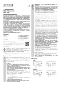 Notice Speaka SP8567416 Extension audio/video