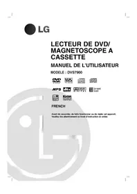 Notice LG V790NSK Combi DVD video