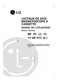 Notice LG DC593PQ Combi DVD video