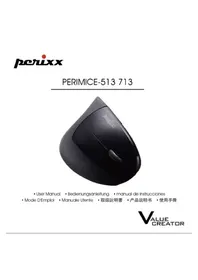 Notice Perixx PERIMICE513L Souris
