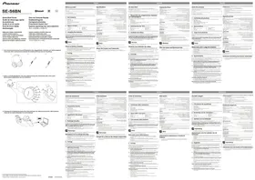 Notice PIONEER SES6BN Casque audio