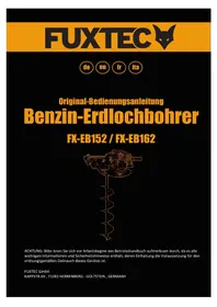 Notice Fuxtec FXEB162 Perceuse