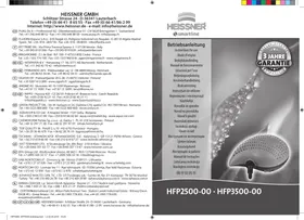 Notice Heissner HFP350000 Pompe à eau