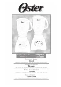 Notice OSTER 6831 Blender