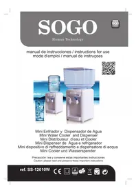 Notice Sogo SS12010W Water dispenser
