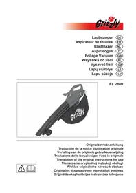 Notice Grizzly EL 2800 Souffleur